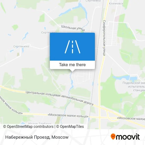 Набережный Проезд map
