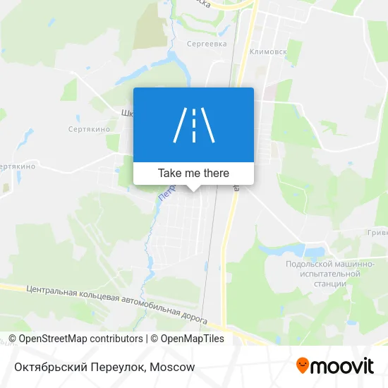 Октябрьский Переулок map