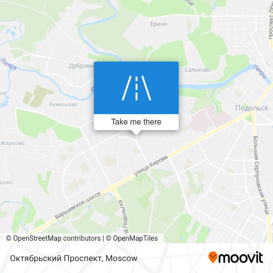 Октябрьский Проспект map