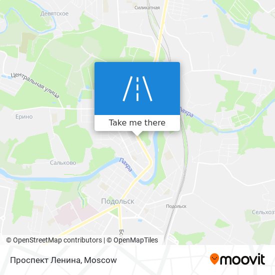 Проспект Ленина map