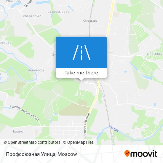 Профсоюзная Улица map