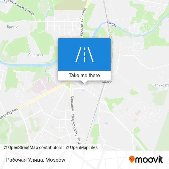 Рабочая Улица map