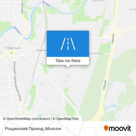 Рощинский Проезд map