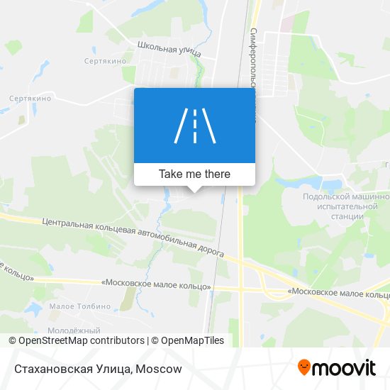 Стахановская Улица map