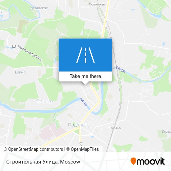 Строительная Улица map