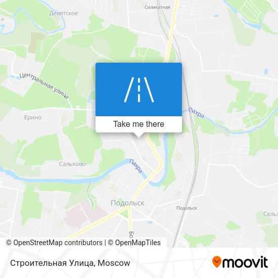 Строительная Улица map