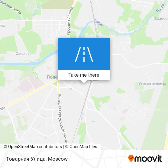 Товарная Улица map
