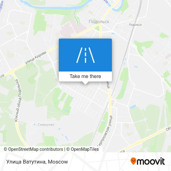Улица Ватутина map