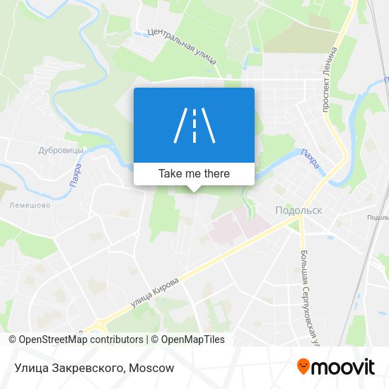 Улица Закревского map