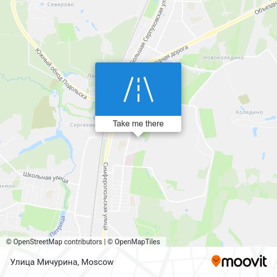 Улица Мичурина map