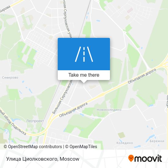 Улица Циолковского map