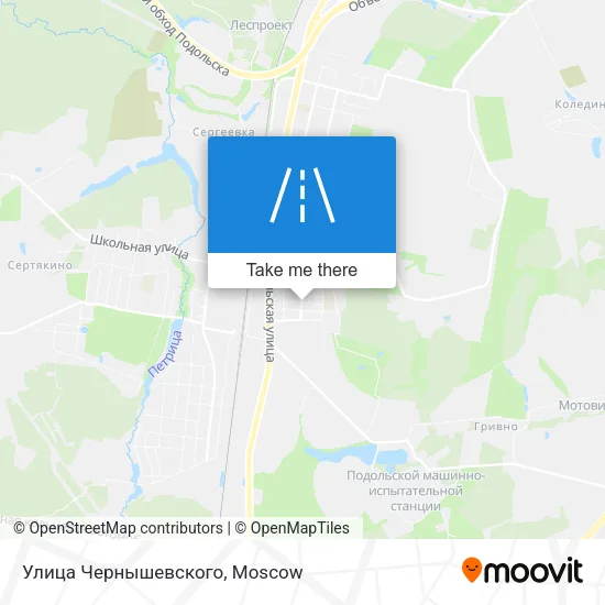 Улица Чернышевского map