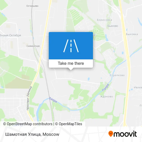 Шамотная Улица map
