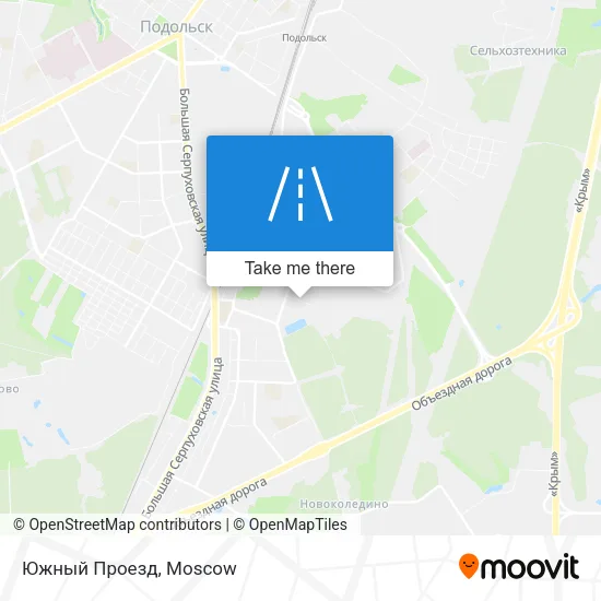 Южный Проезд map