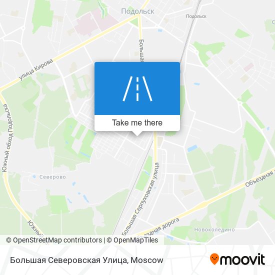 Большая Северовская Улица map