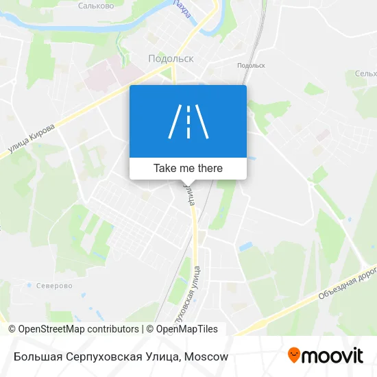 Большая Серпуховская Улица map