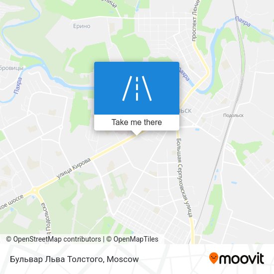 Бульвар Льва Толстого map