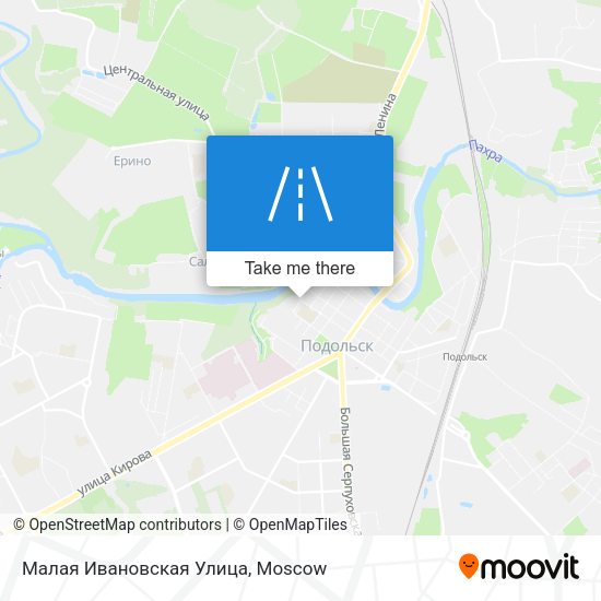 Малая Ивановская Улица map