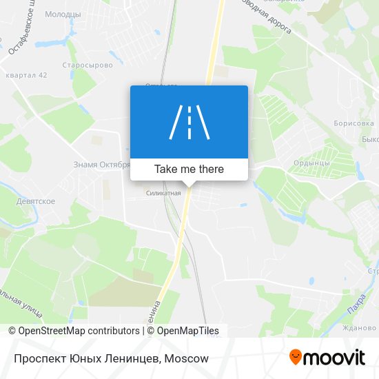 Проспект Юных Ленинцев map