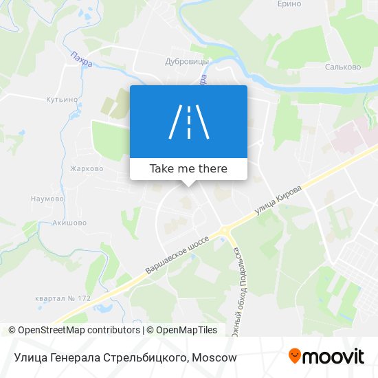 Улица Генерала Стрельбицкого map