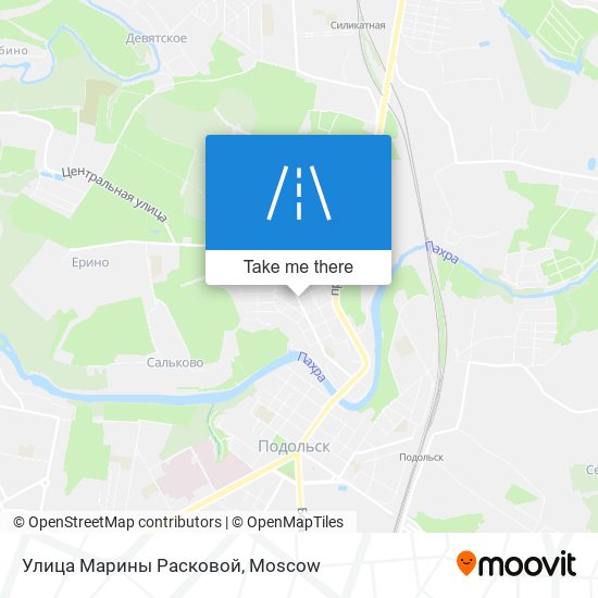 Улица Марины Расковой map