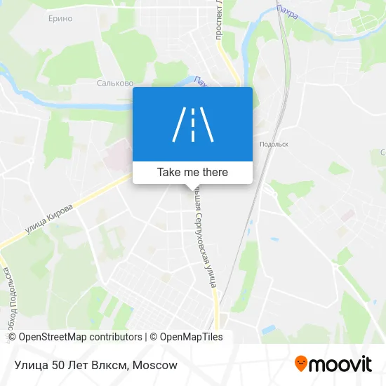 Улица 50 Лет Влксм map