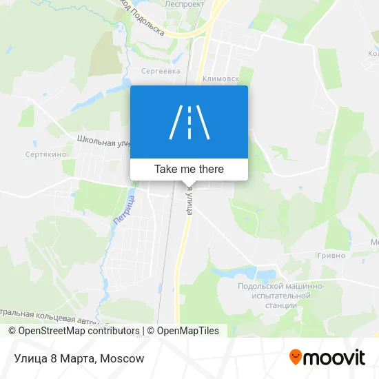 Улица 8 Марта map