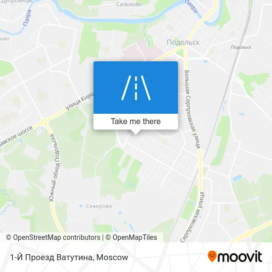 1-Й Проезд Ватутина map