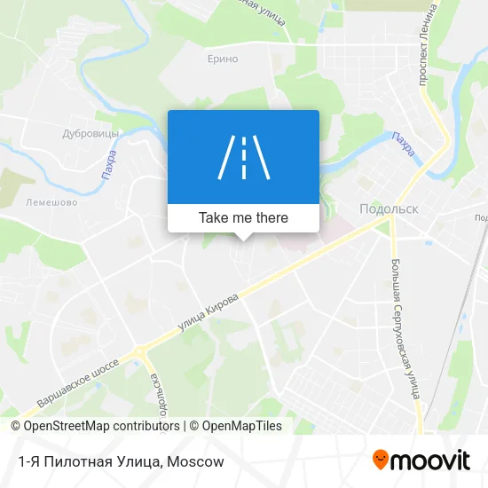 1-Я Пилотная Улица map