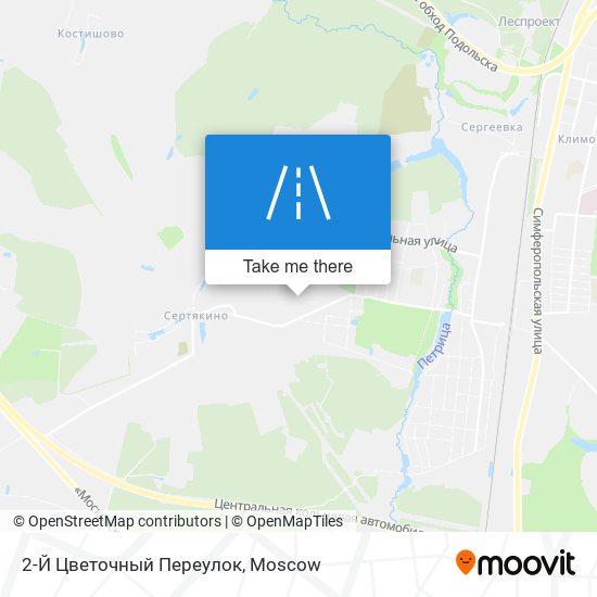 2-Й Цветочный Переулок map