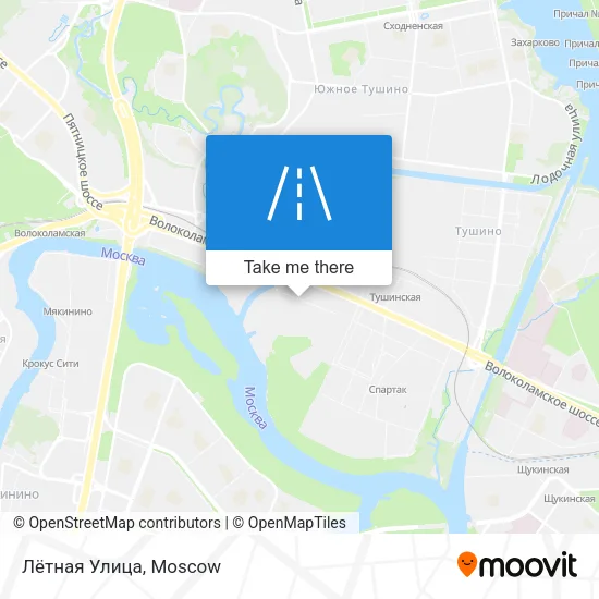 Лётная Улица map