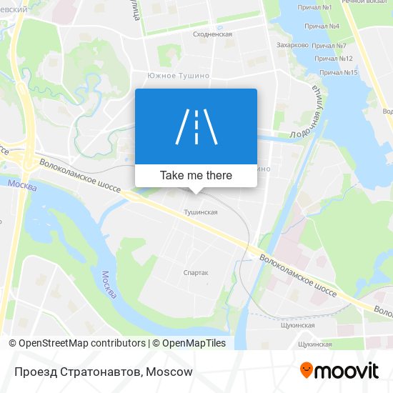 Проезд Стратонавтов map