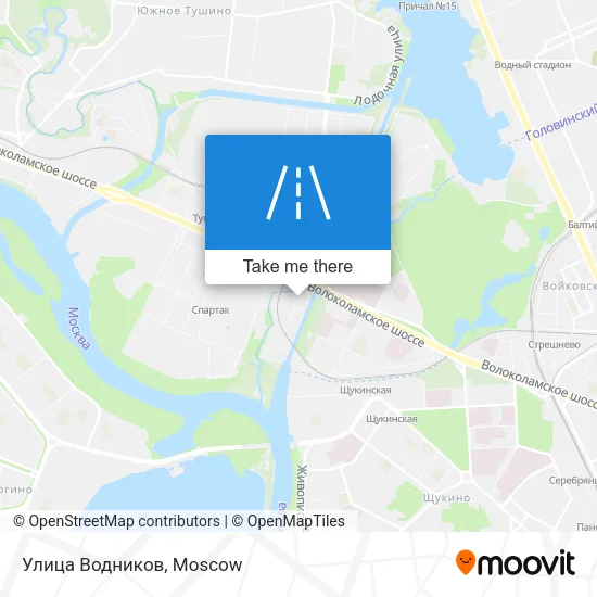 Улица Водников map