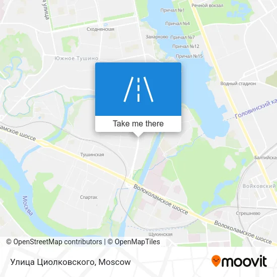 Улица Циолковского map