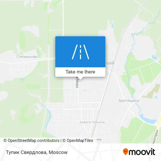 Тупик Свердлова map