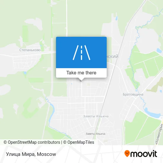 Улица Мира map