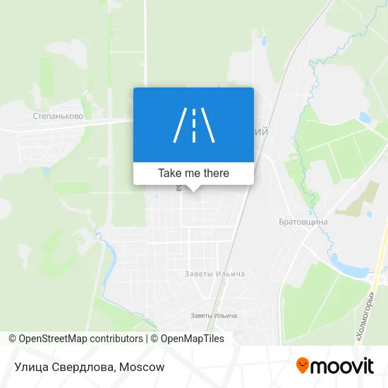 Улица Свердлова map