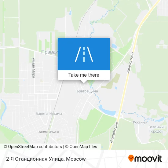 2-Я Станционная Улица map