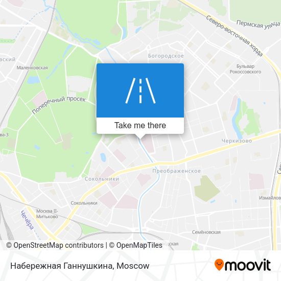 Набережная Ганнушкина map