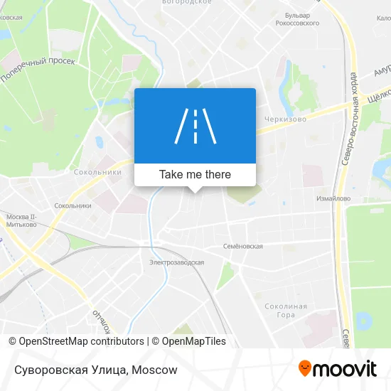 Суворовская Улица map