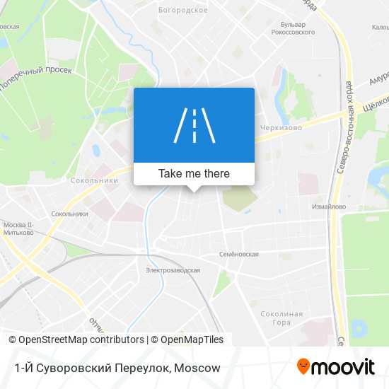 1-Й Суворовский Переулок map