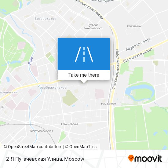 2-Я Пугачёвская Улица map
