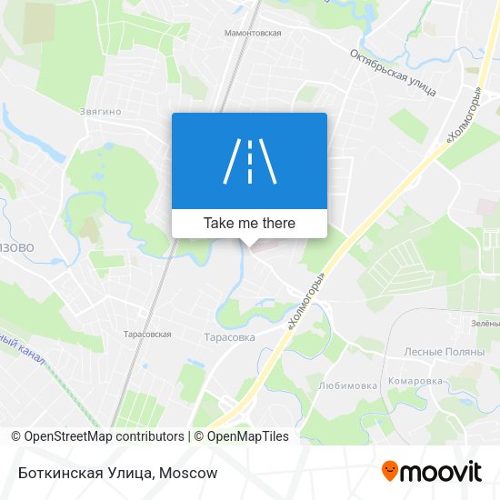 Боткинская Улица map