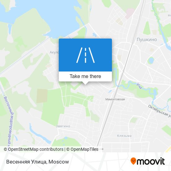 Весенняя Улица map