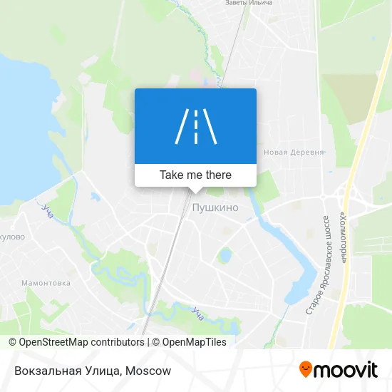 Вокзальная Улица map