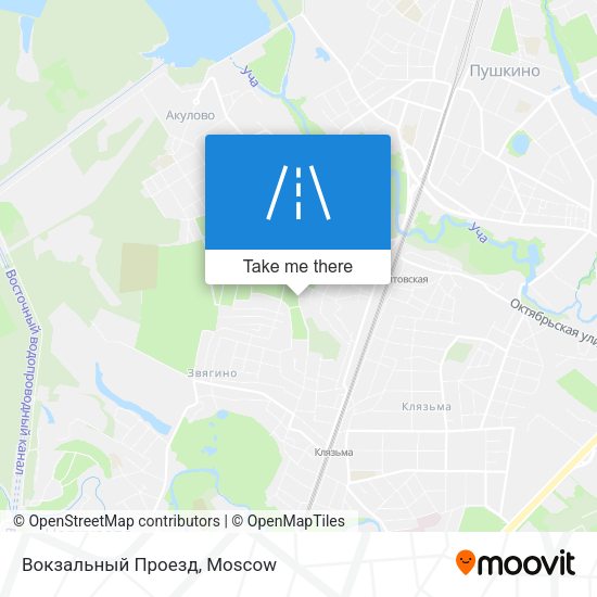 Вокзальный Проезд map