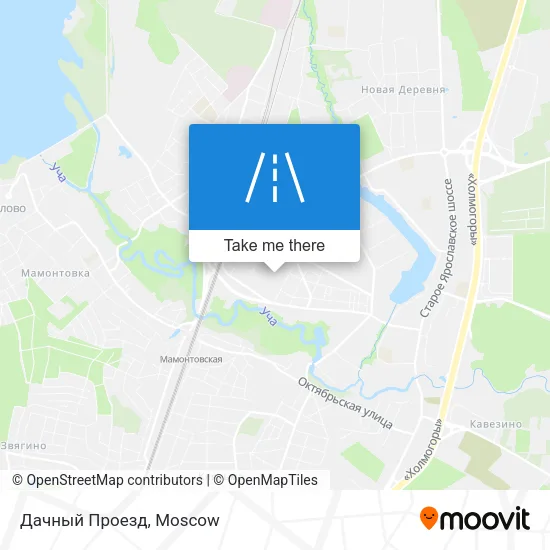 Дачный Проезд map