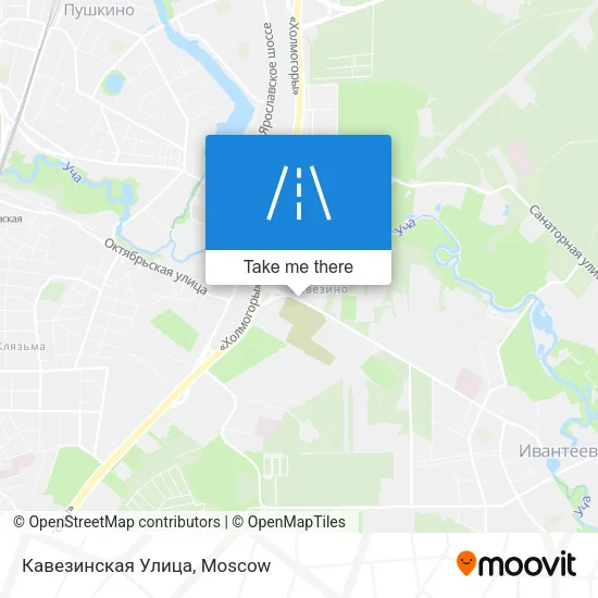 Кавезинская Улица map