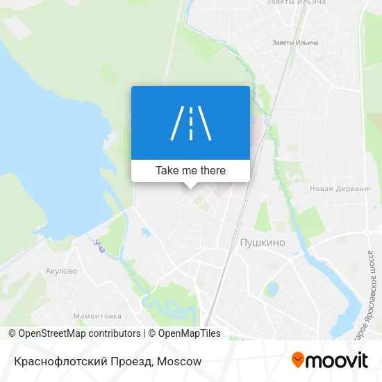 Краснофлотский Проезд map