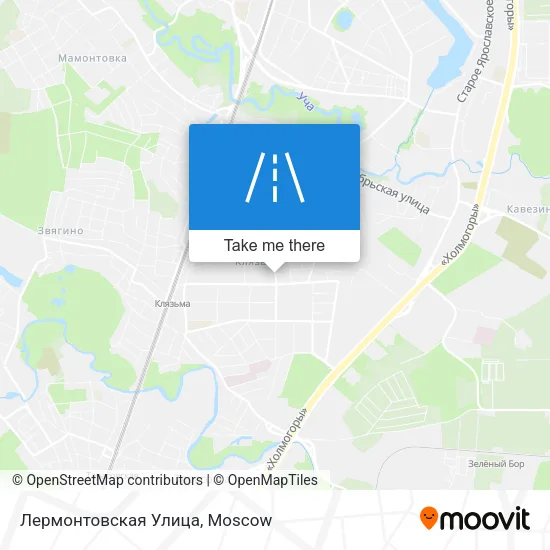 Лермонтовская Улица map